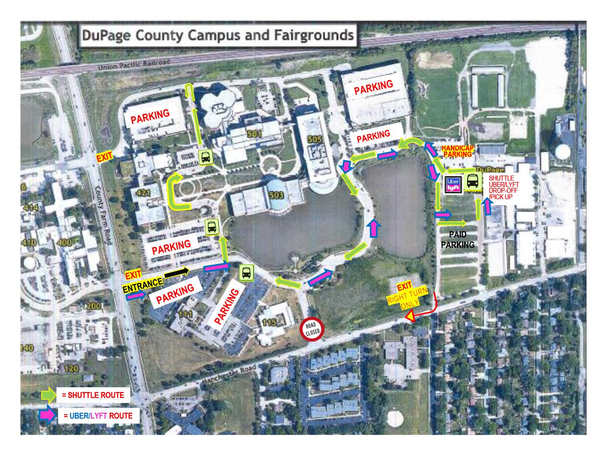 Parking for Major Events | DuPage Event Center & Fairgrounds.